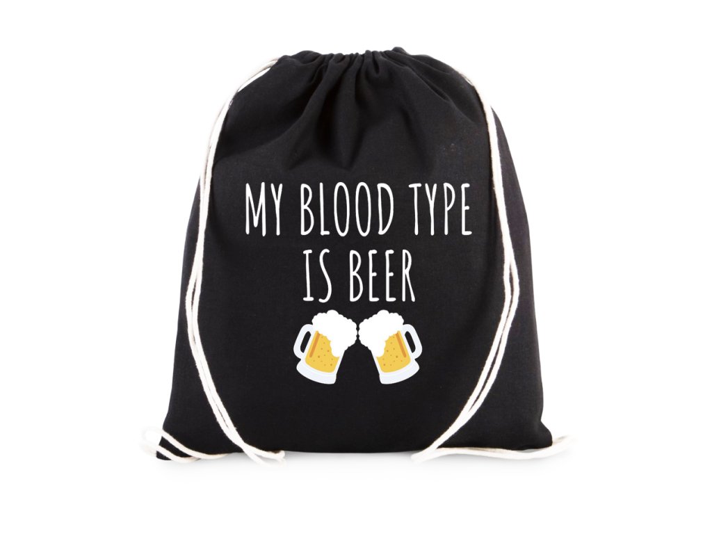 Taška Krvná skupina pivo