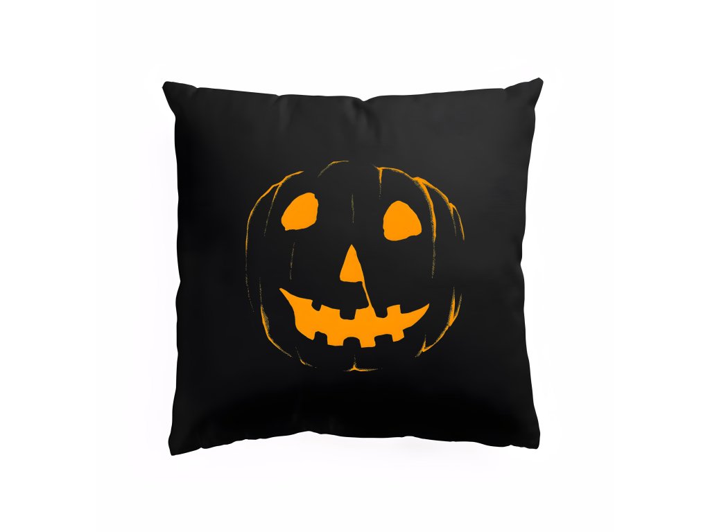 Vankúš vyrezávaný štýl na Halloween