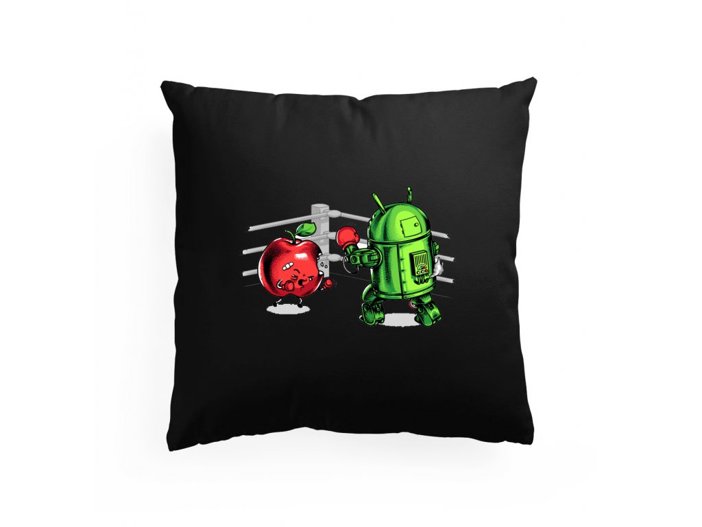 Vankúšová bitka Android vs Apple