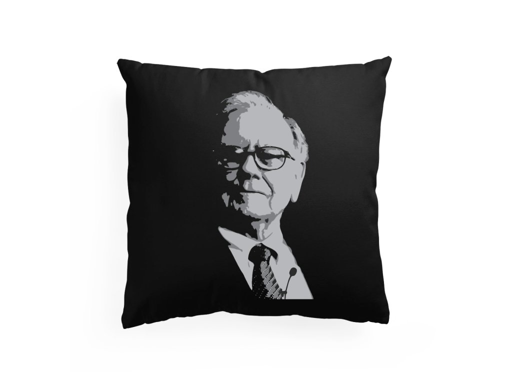 Vankúš Warren Buffett ikona