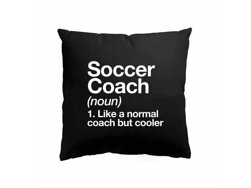 Najlepší futbalový tréner vankúš