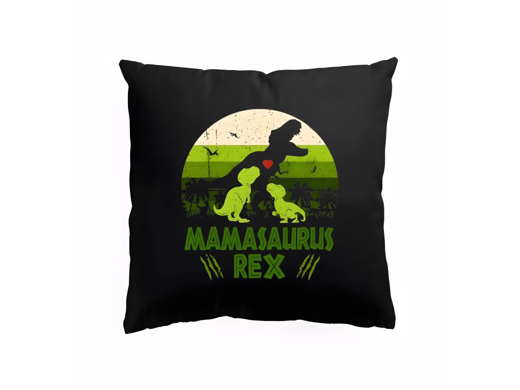 Mamasaurus Rex vankúš chráni mláďatá