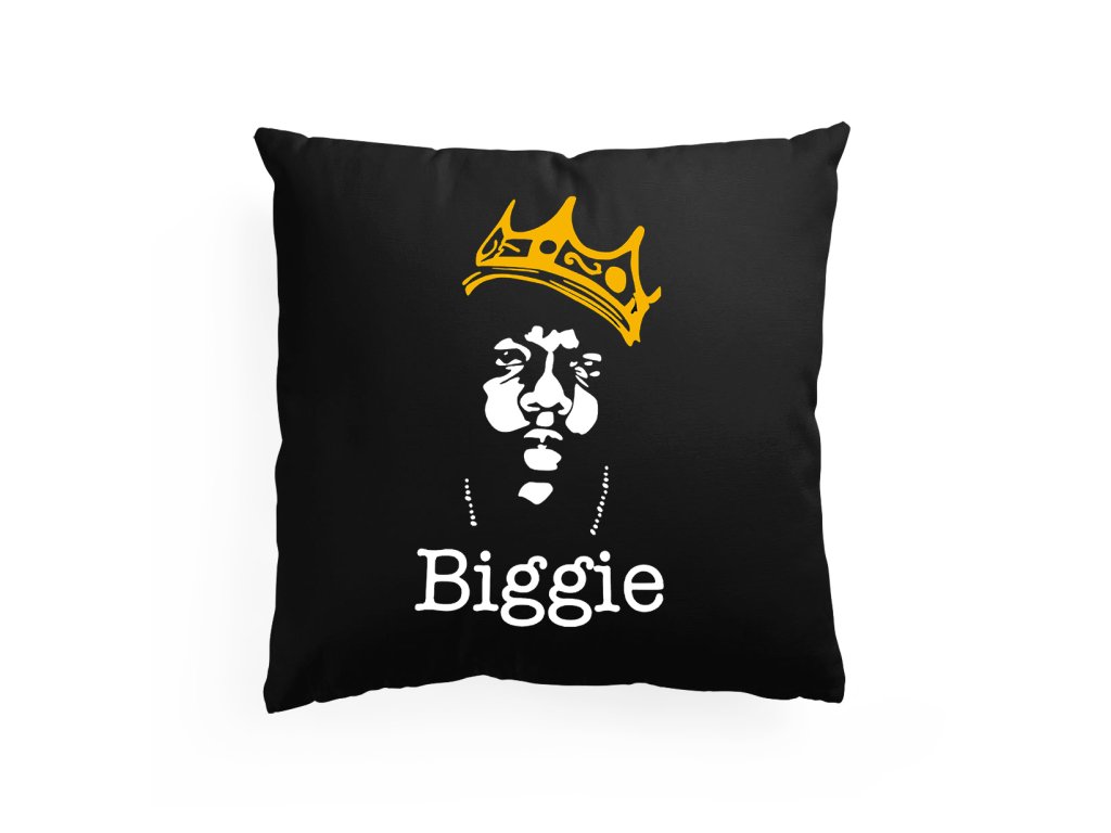 Biggie hiphop vankúš