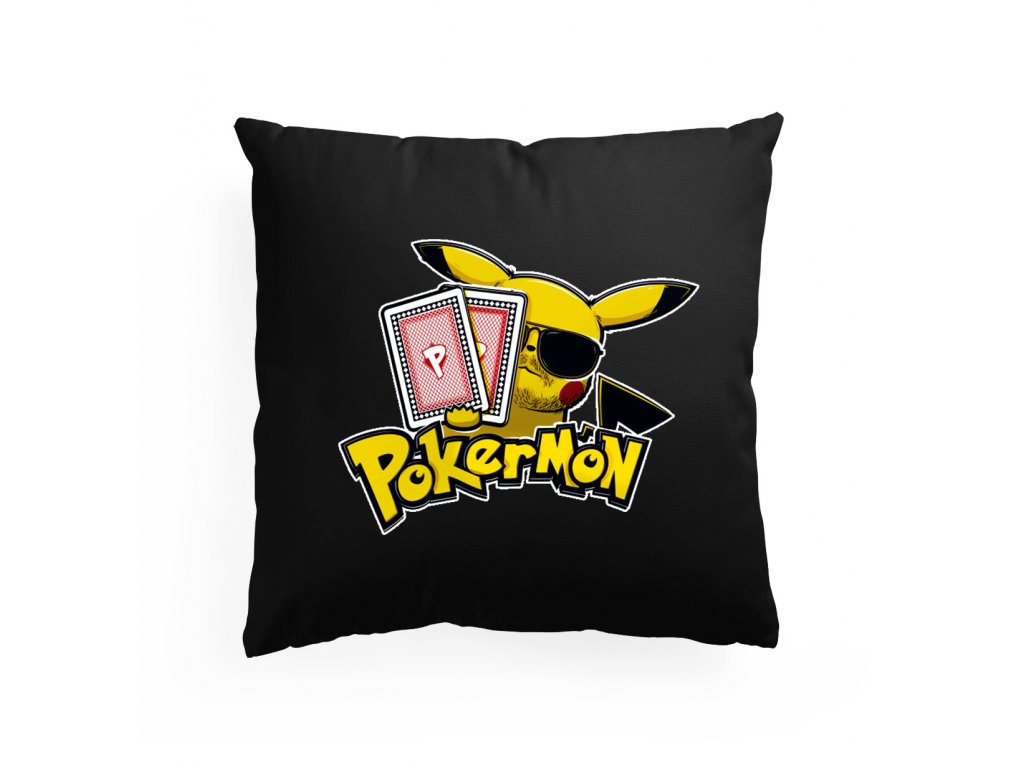 Poker a Pokémon vankúš