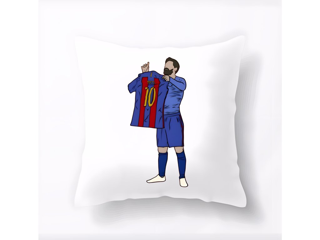 Messi vankúš provokuje Bernabéu dresom
