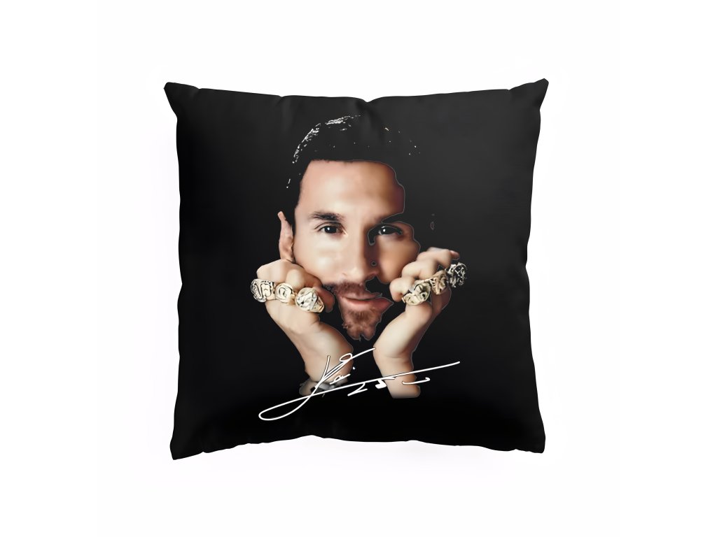 Messi vankúš s kruhmi