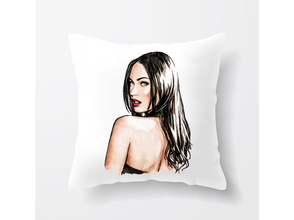 Megan Fox postojový vankúš