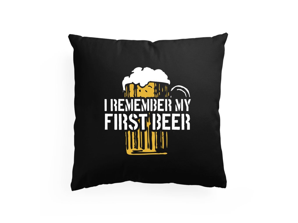 Vankúš Pamätám si svoje prvé pivo