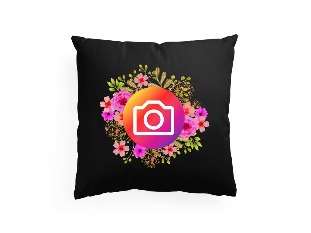 Vankúš Instagram kvet