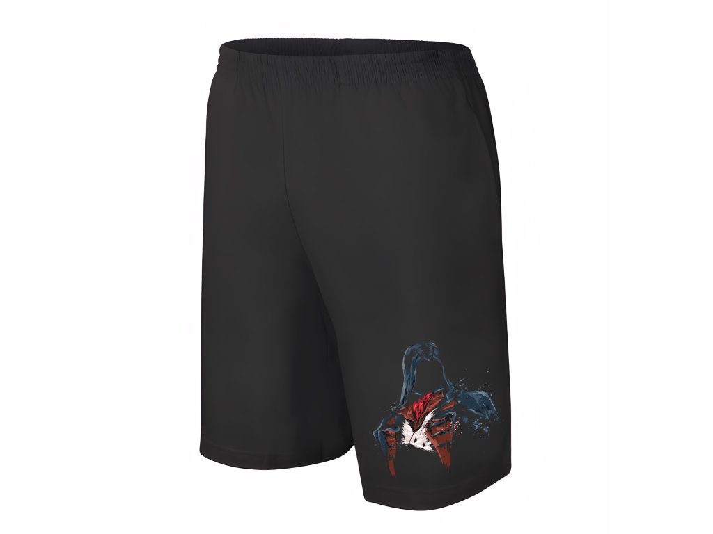 Pánske/detské šortky Assassins Creed s maskou