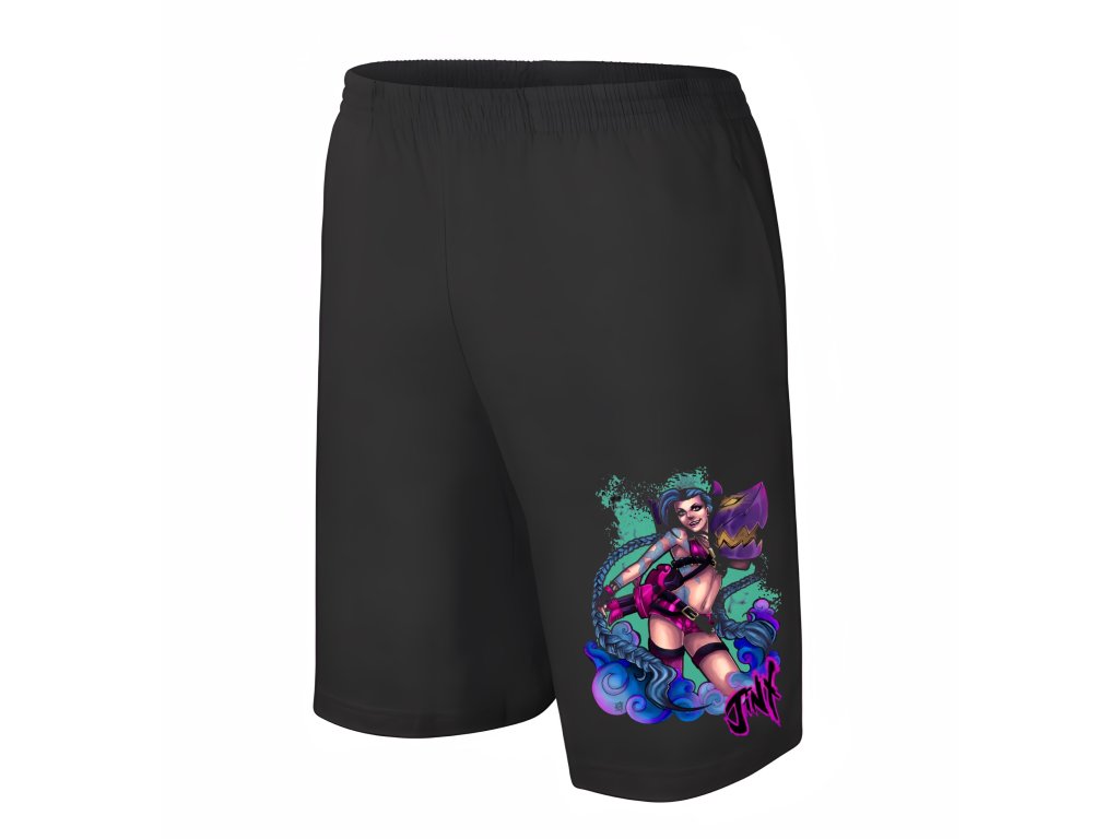 Pánske/detské Jinx League of Legends šortky
