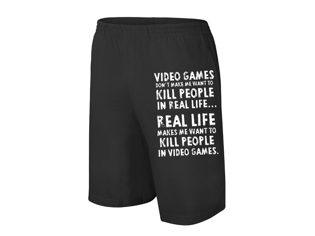 Pánske/detské šortky Video Games Kill