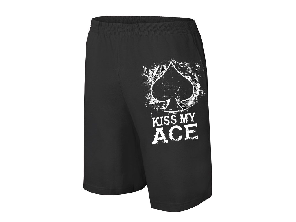 Pánske/detské poker šortky - Kiss Me Ace