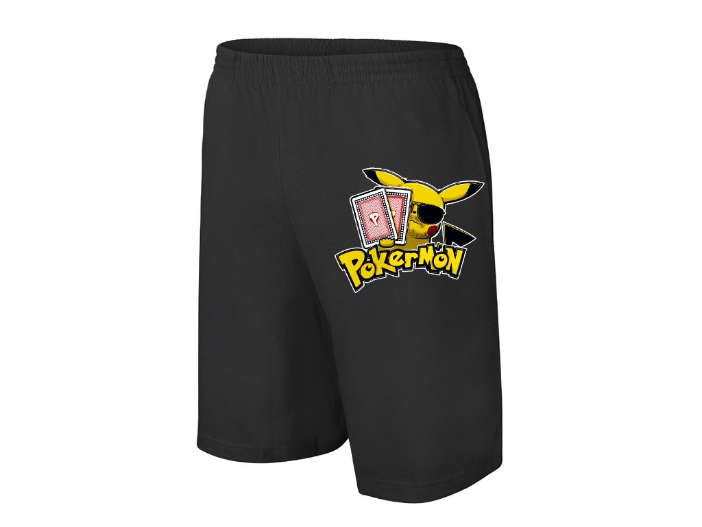 Pánske/detské šortky Poker a Pokémon