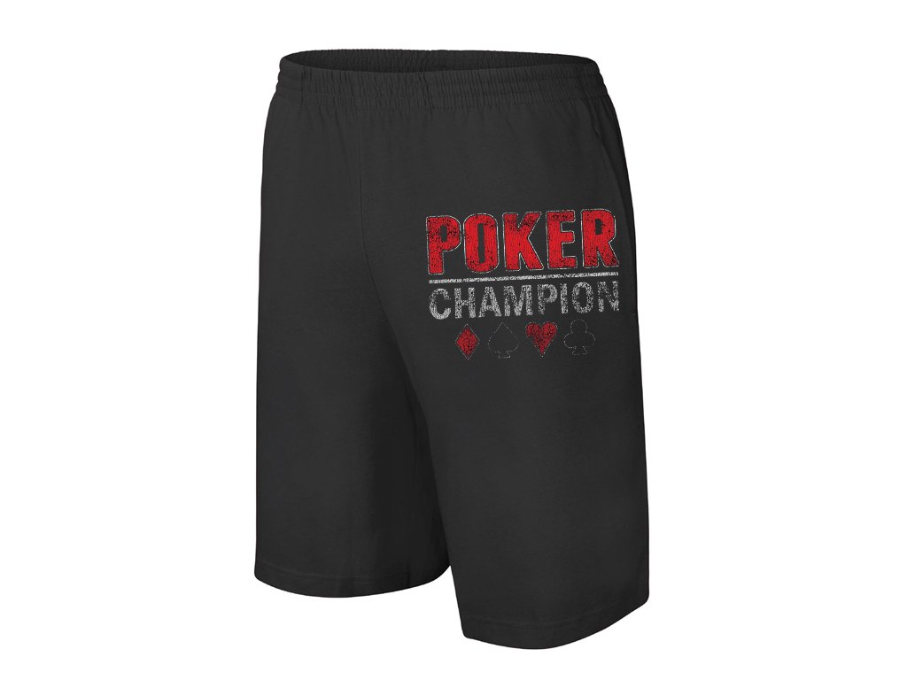 Pánske/detské šortky pokerový šampión