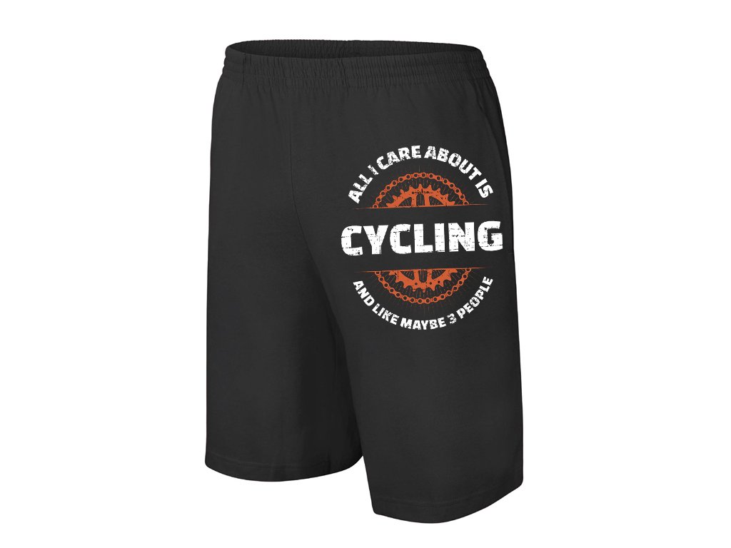 Pánske/detské šortky Zaujíma ma len bicyklovanie