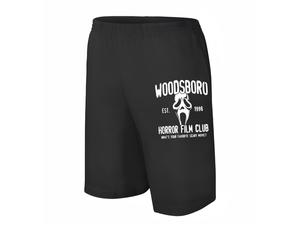 Pánske/detské šortky Woodsboro Horror Club - Si pripravený na hru?