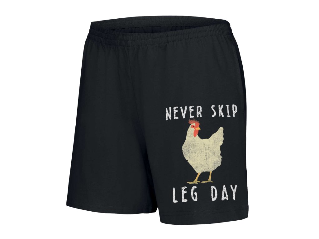 Dámske šortky Nikdy nevynechaj leg day