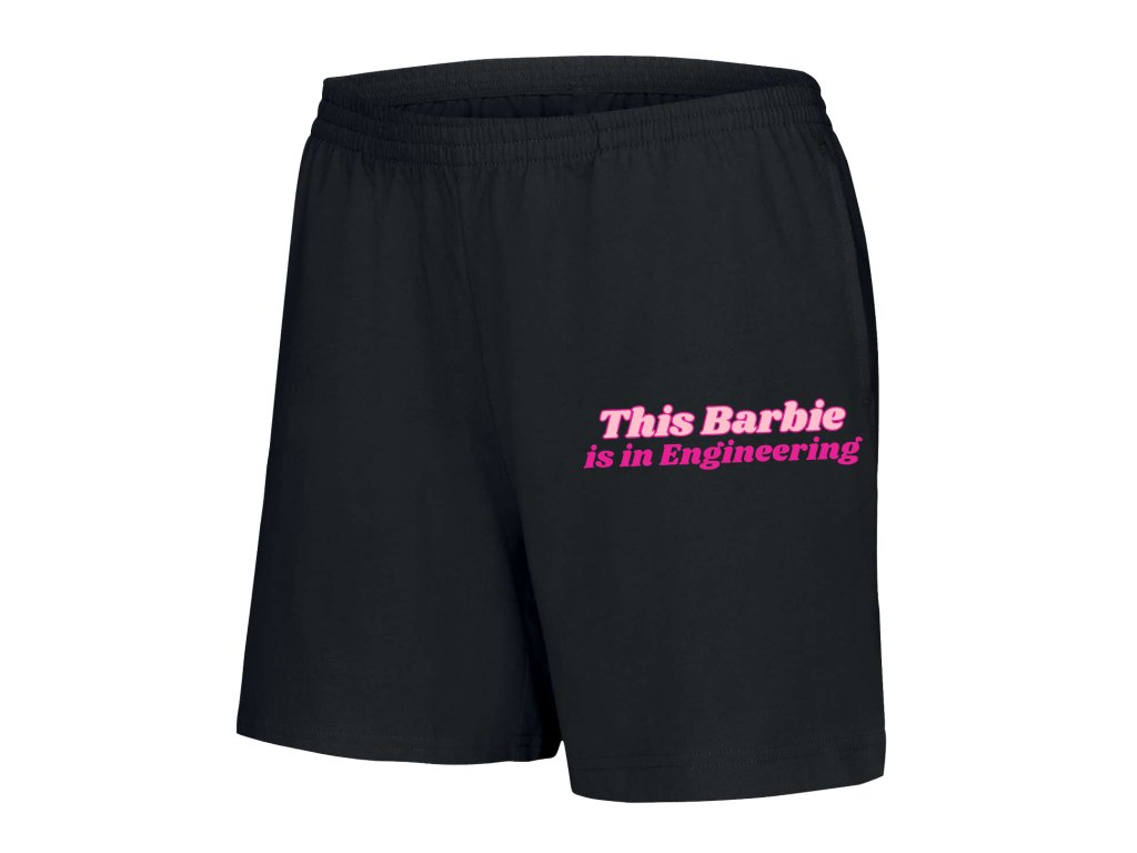 Dámske šortky Barbie Inžinierka
