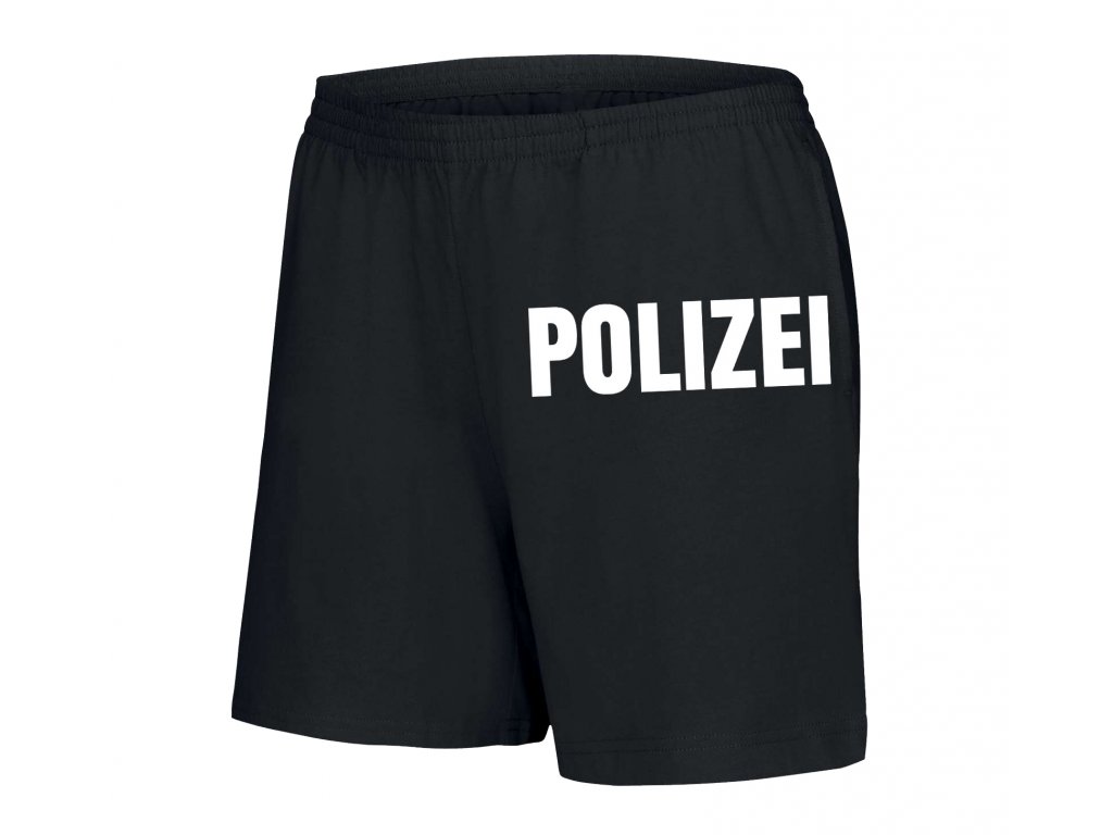 Dámske šortky Nemecká polícia Polizei