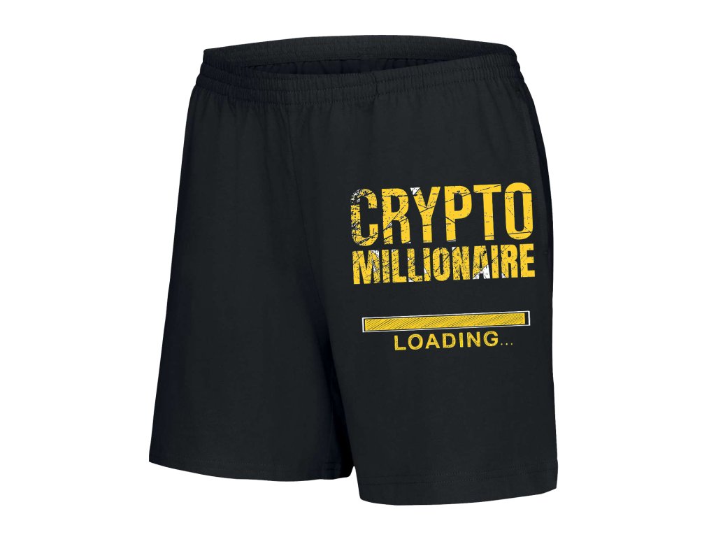 Dámske šortky Bitcoin Milionár