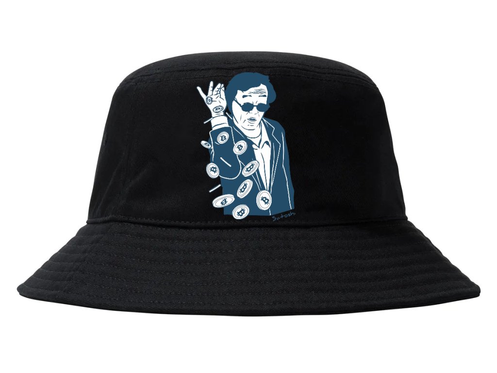 Satoshi Nakamoto bitcoin čiapka