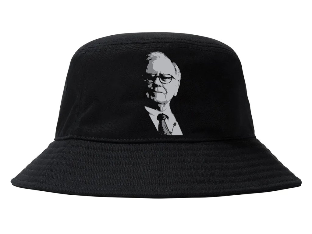 Warren Buffett čiapka ikona