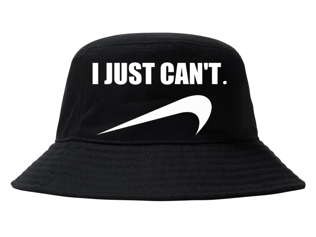 Jednoducho to nezvládam čiapka - Nike paródia