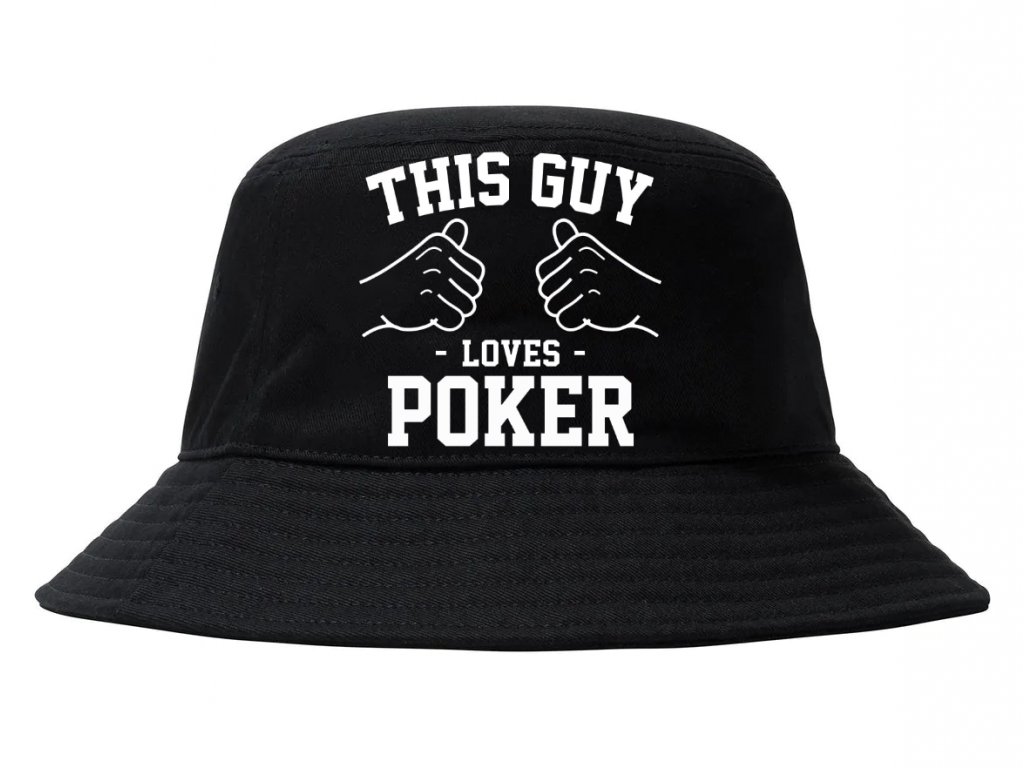 Klobúk Táto osoba miluje poker