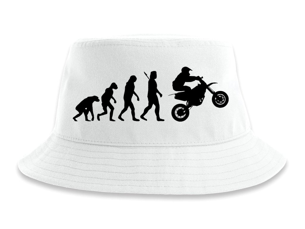 Motocyklový evolučný klobúk