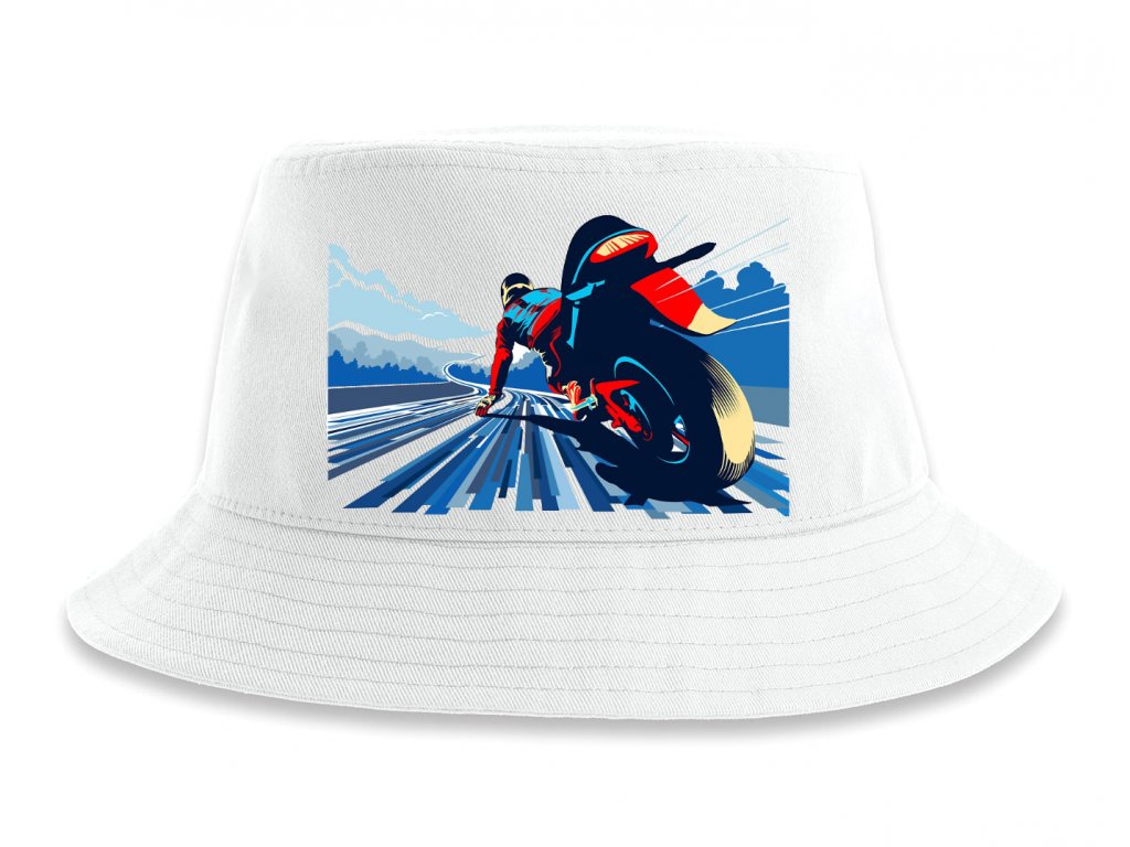 Motocyklová pretekárska čiapka