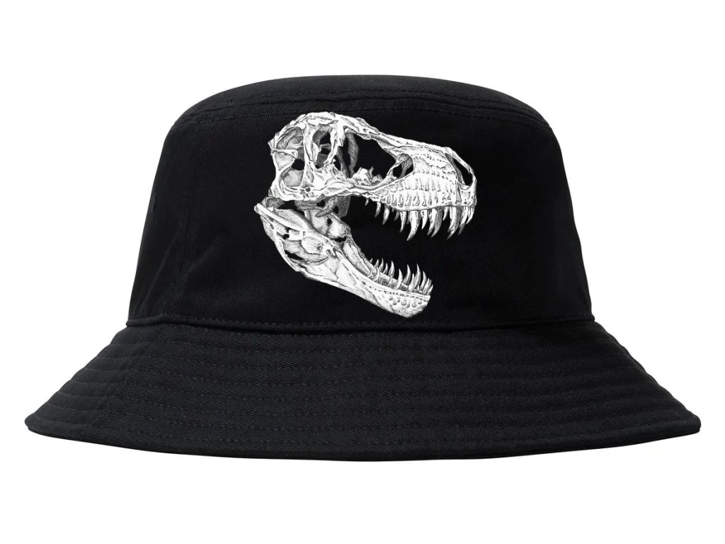 T-rex lebka šiltovka