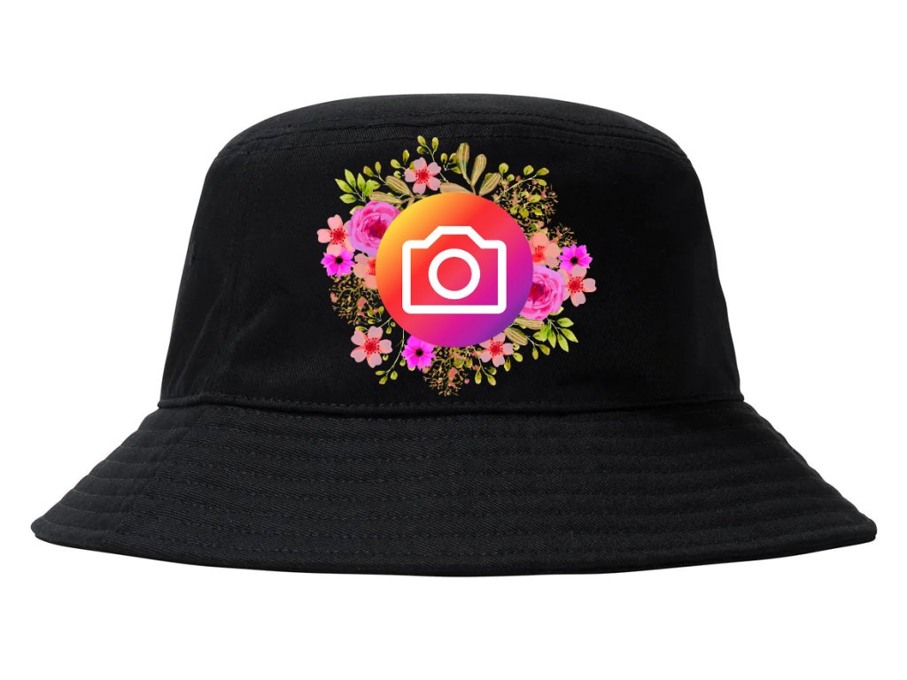 Instagram kvetinová šiltovka