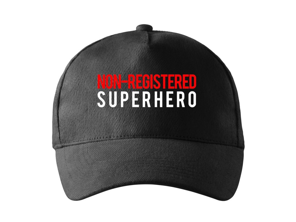 Kšiltovka Neregistrovaný superhrdina