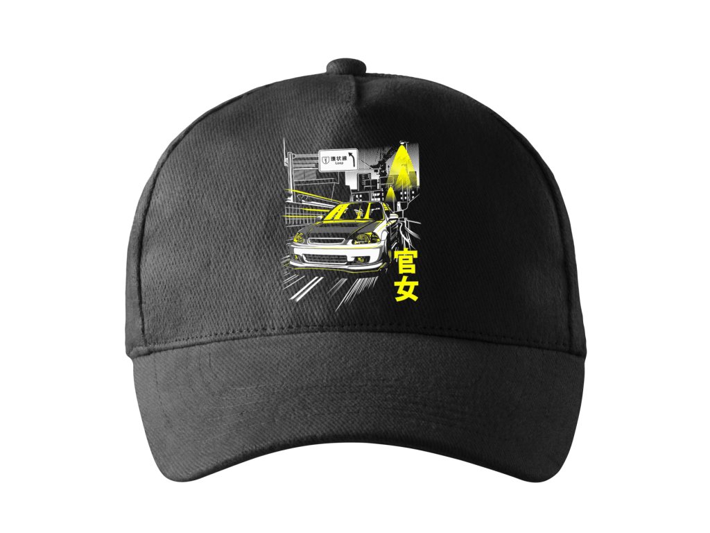 Japonská pouličná nálada čiapka! Pre fanúšikov Hondy a driftu