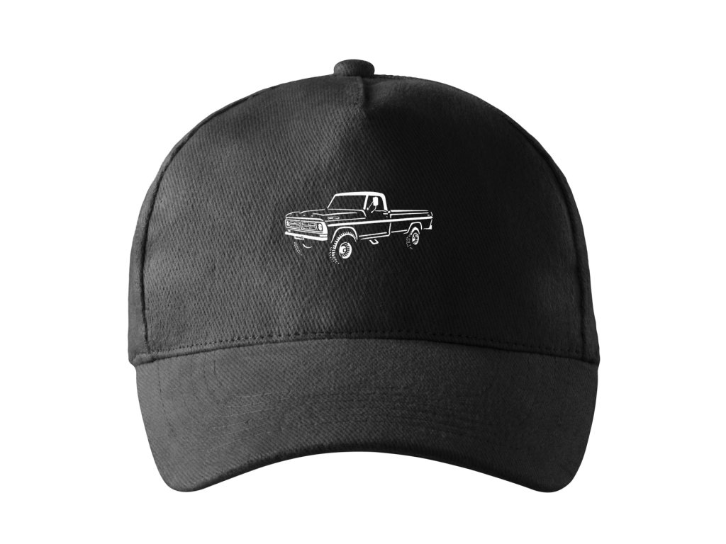 Čiapka vintage nákladiak pripravený na prácu