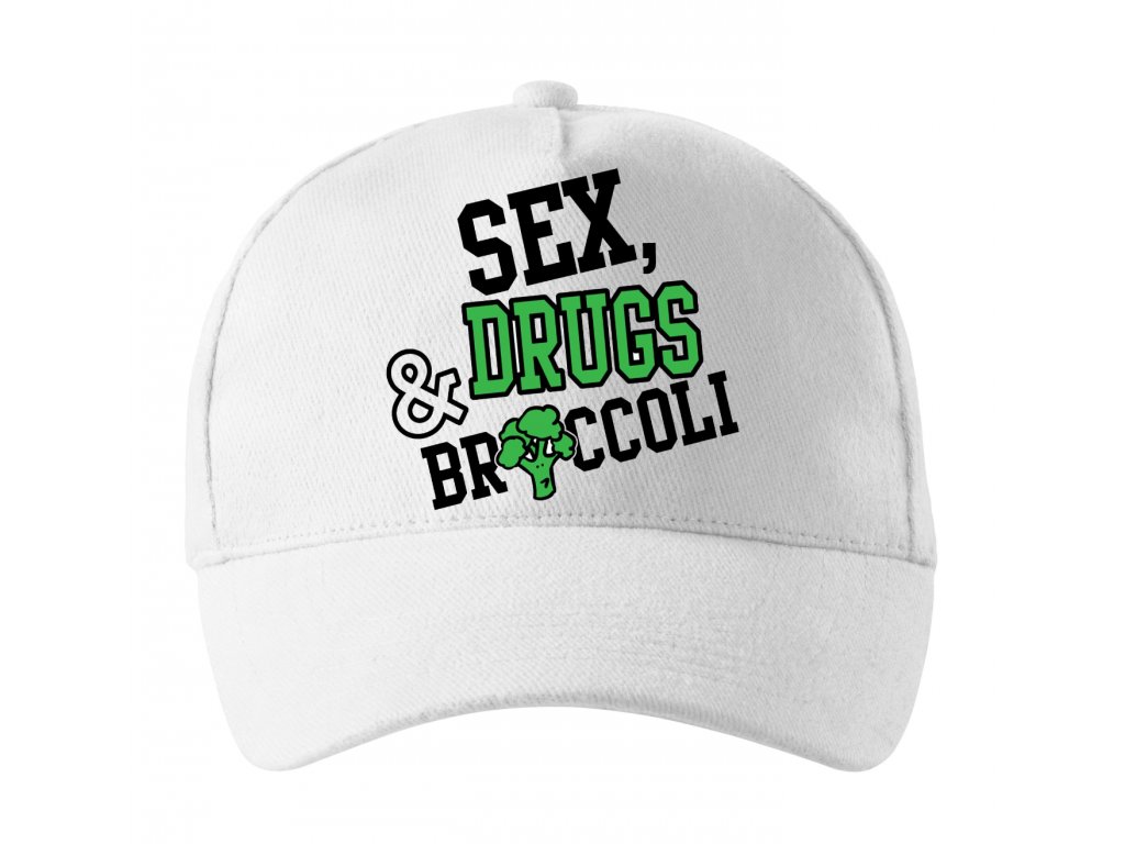 Šiltovka Sex Drugs Brokolica