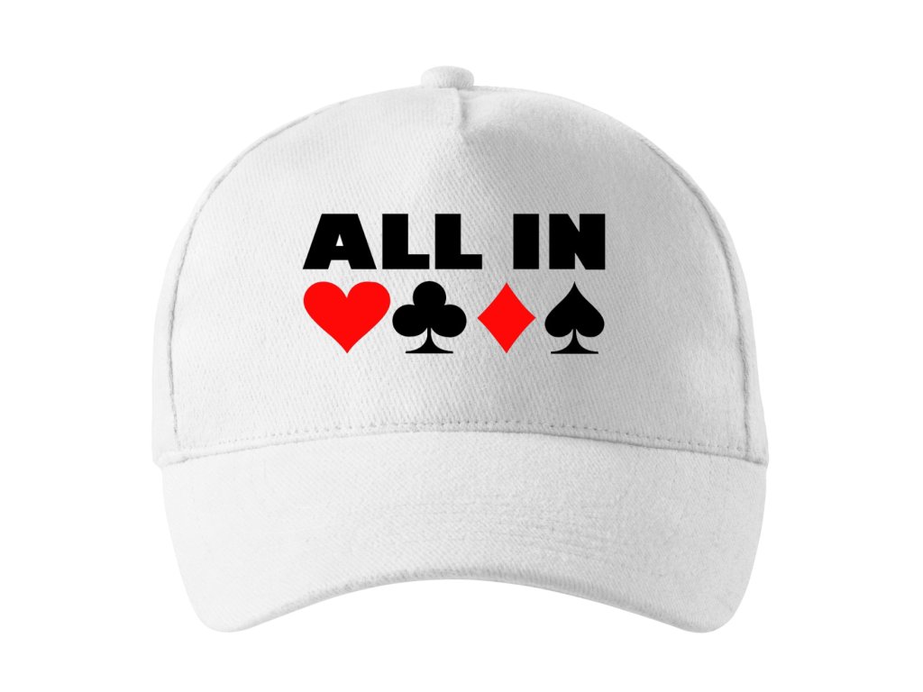 ALL IN poker šiltovka