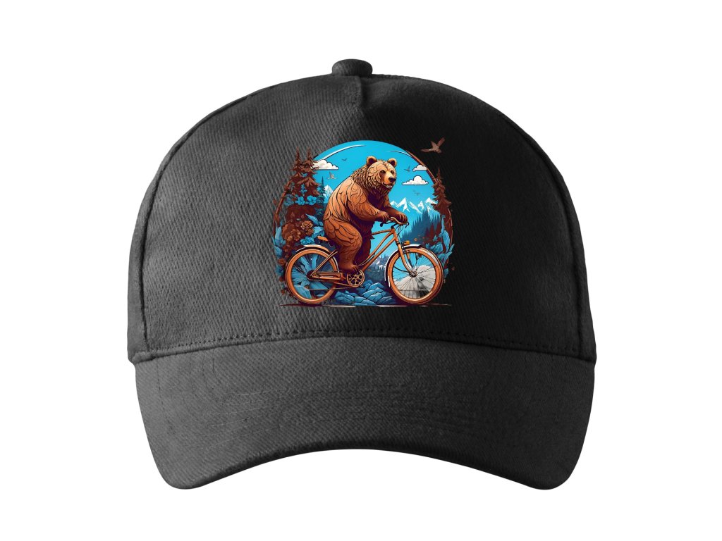 Šiltovka Medveď bicykel