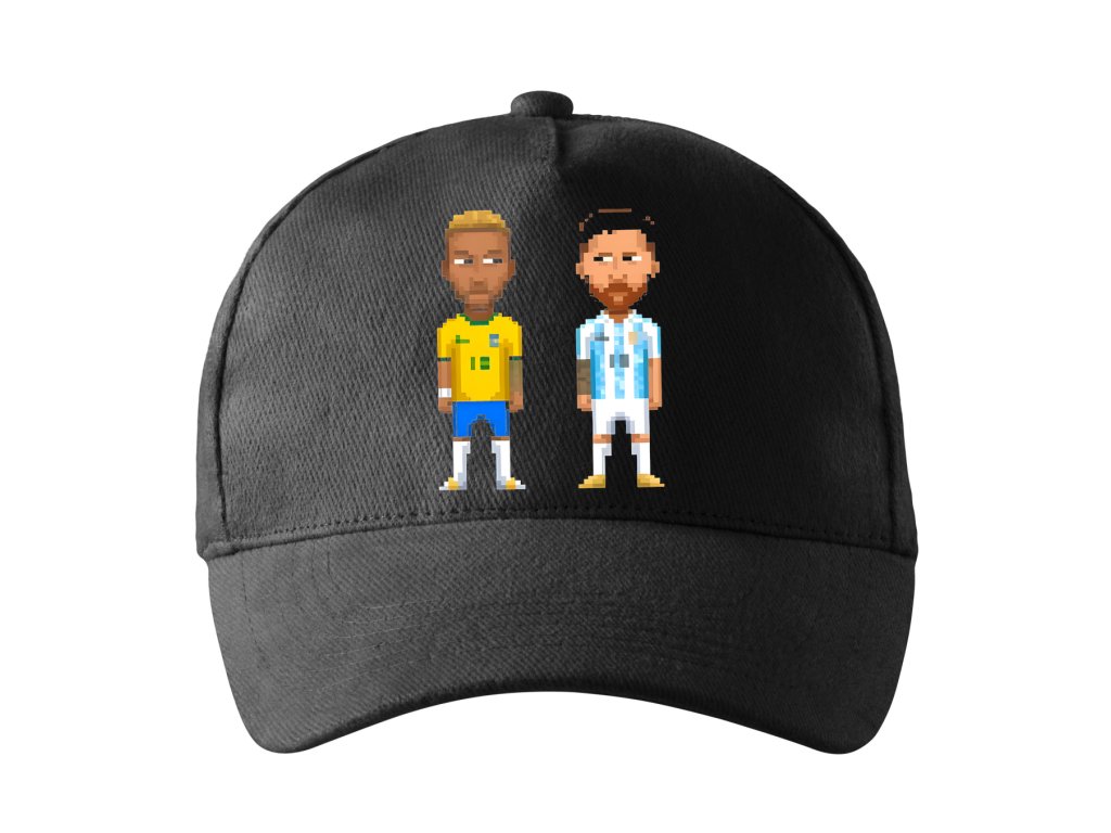 Čiapka Pixel Rivals Neymar vs Messi