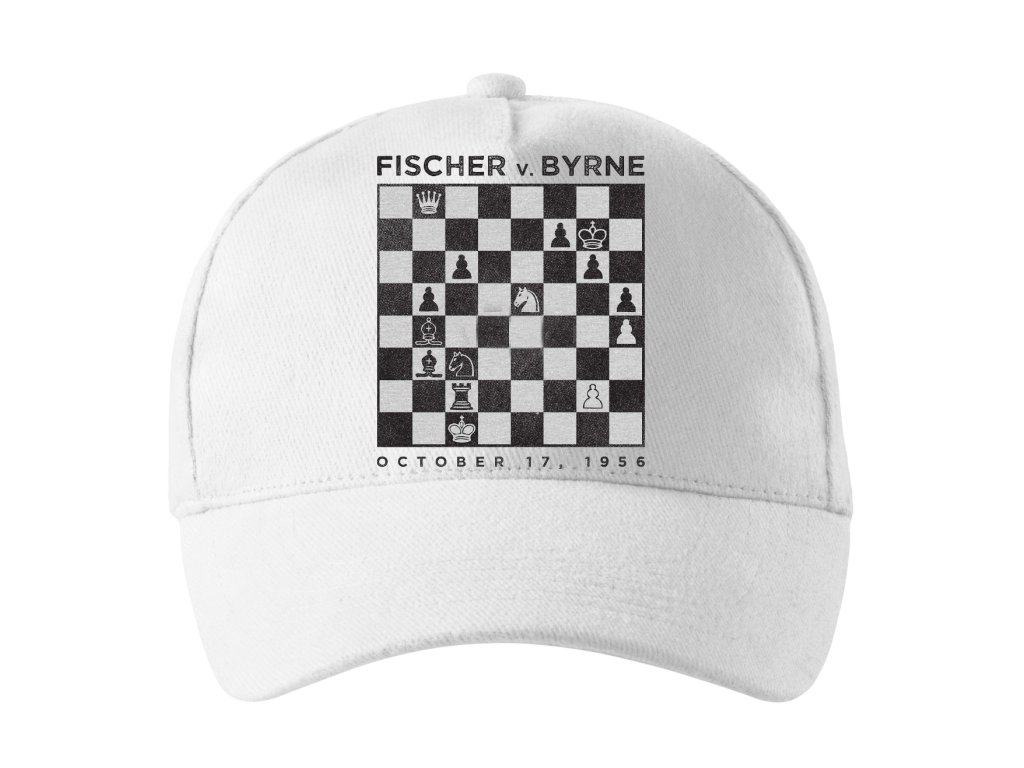 Čiapka FISCHER vs. BYRNE 1956