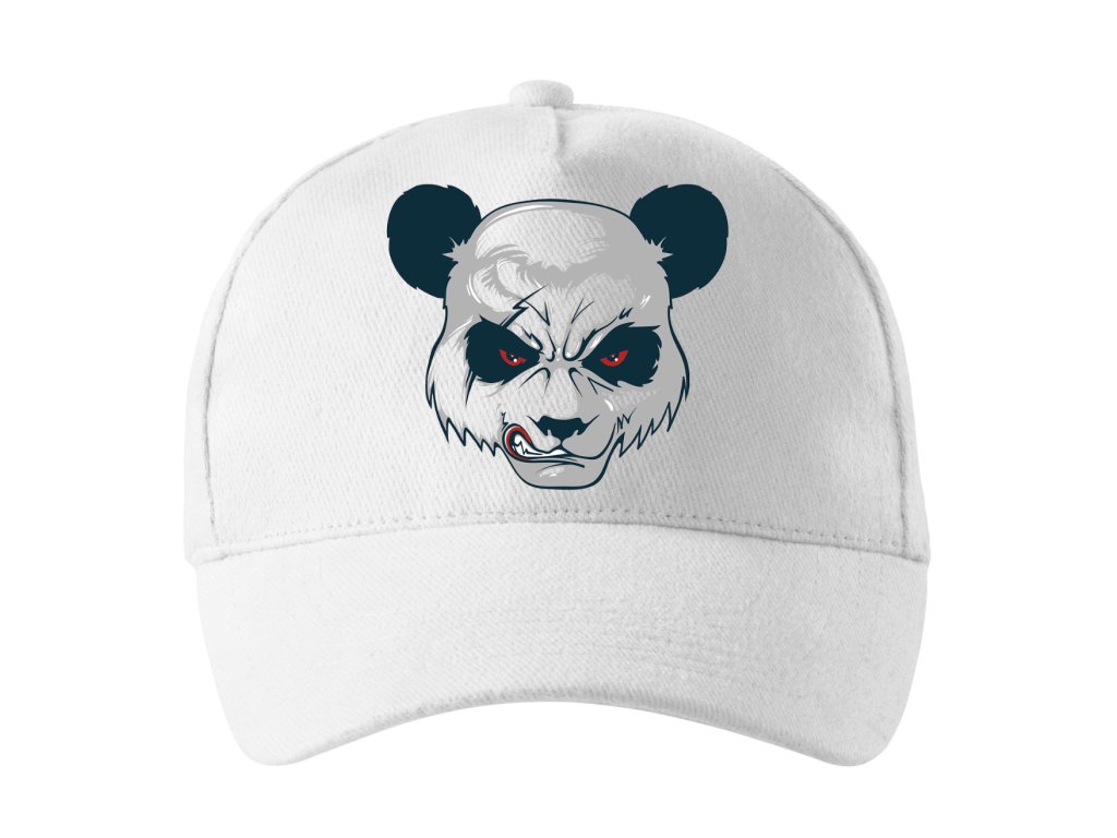 Nahnevaná panda čiapka