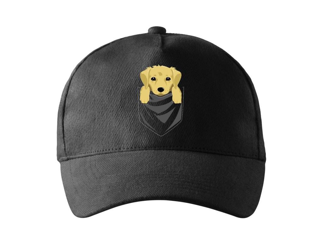 Zlatý retriever vrecková čiapka