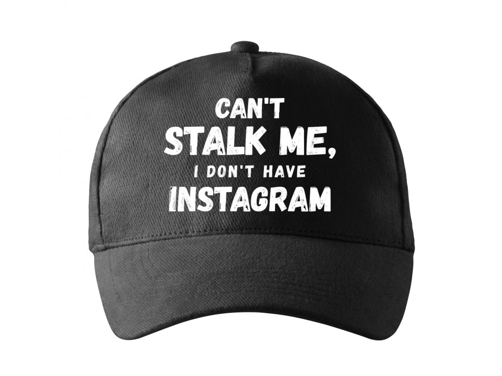 Čiapka Nemôžeš ma sledovať, nemám Instagram