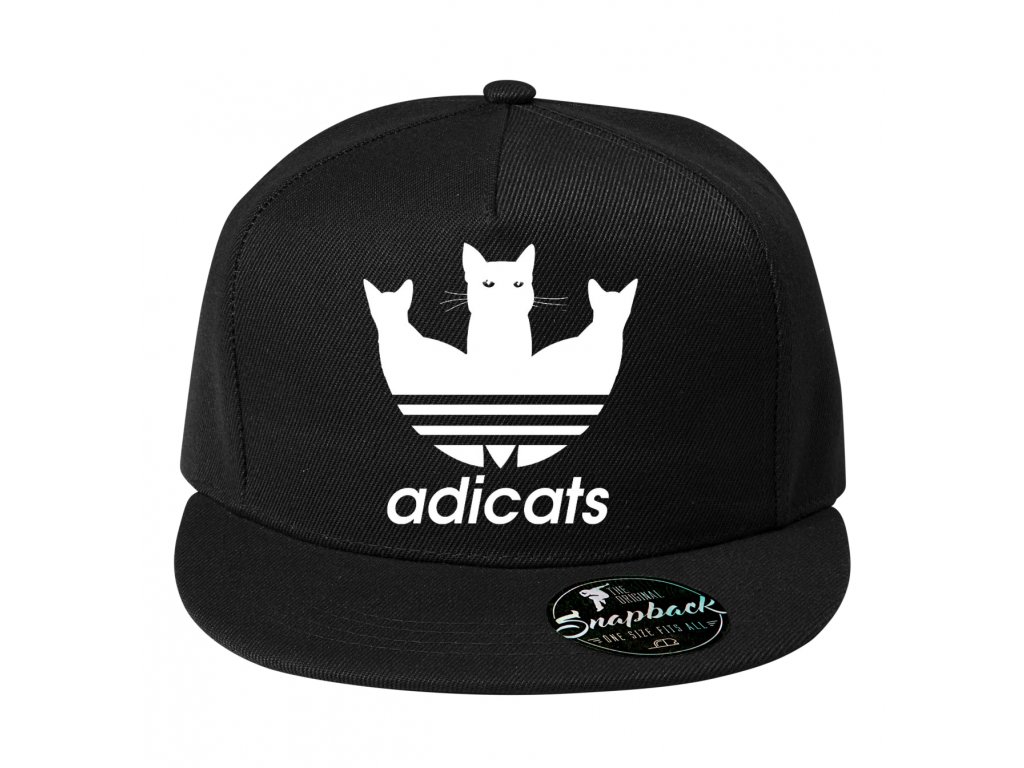 Snapback Adicats paródia na Adidas