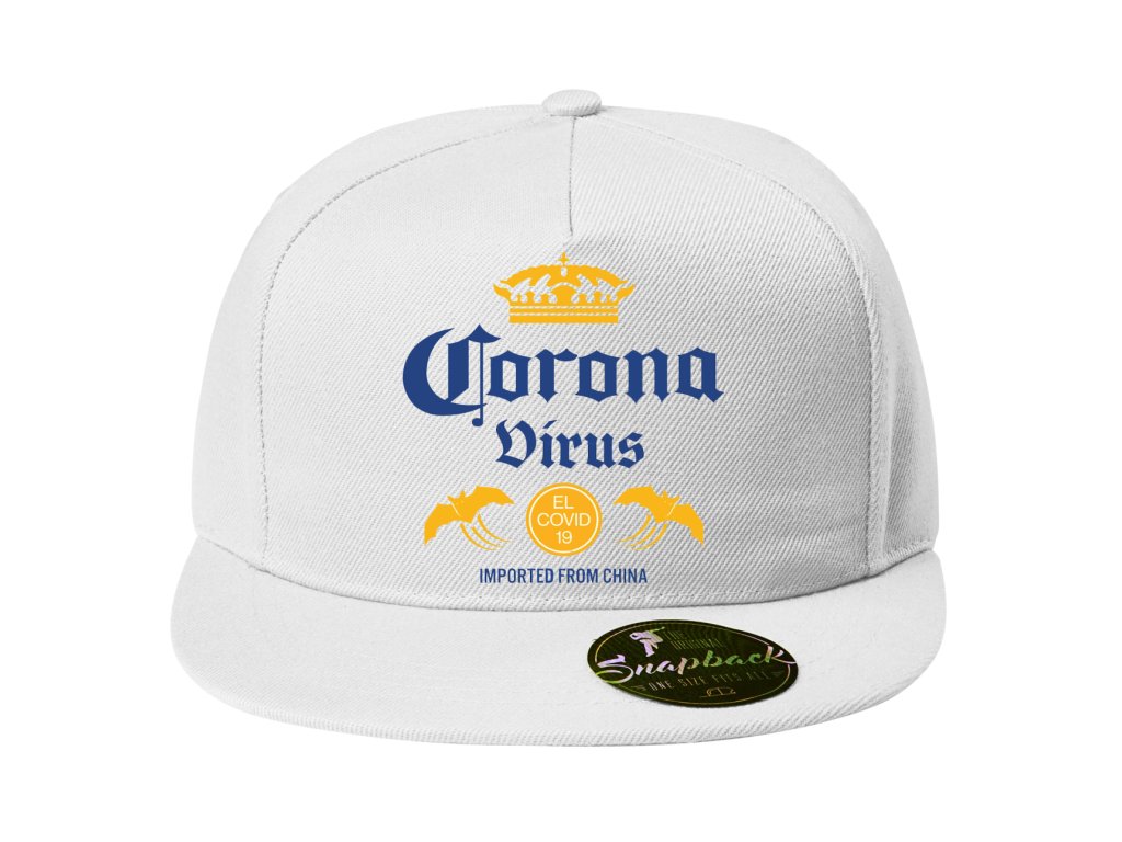 Snapback Coronavirus paródia pivo