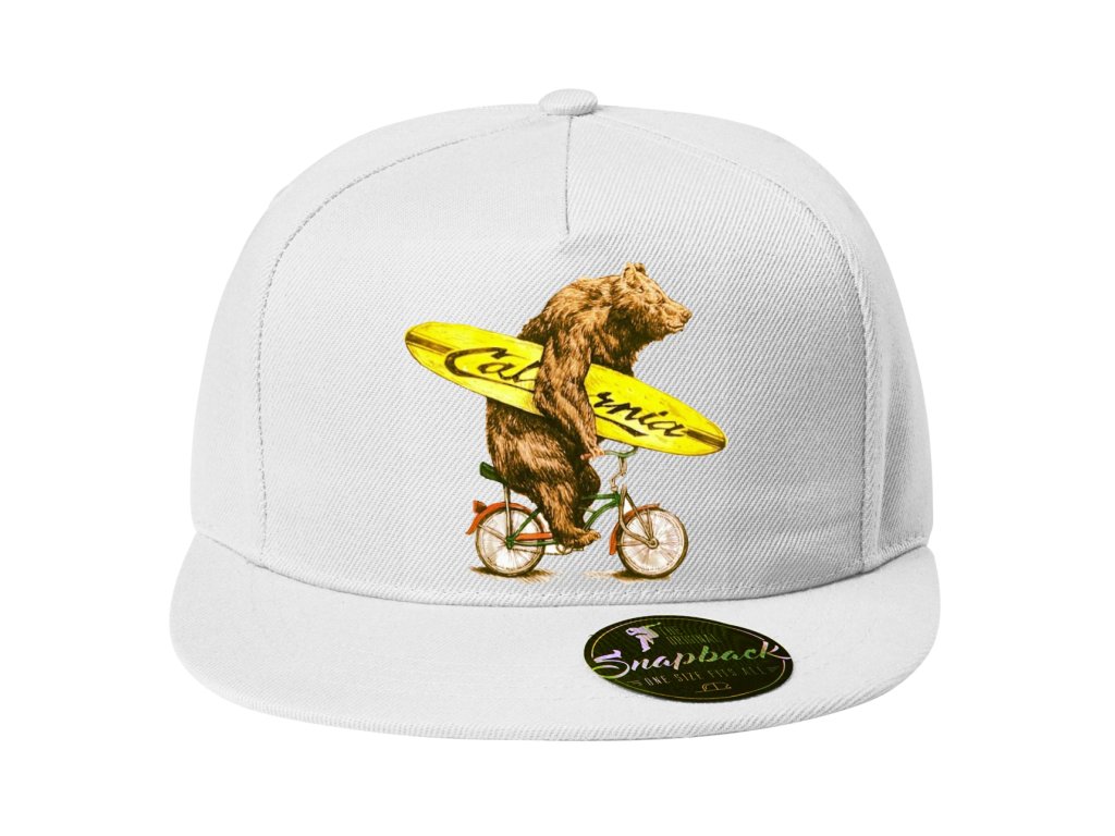 Snapback Bear Surfing šiltovka