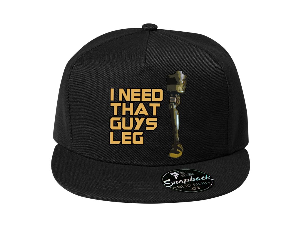 Snapback Strážcovia galaxie - Potrebujem tú nohu