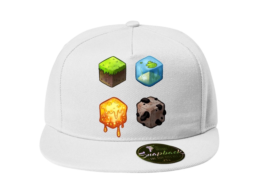 Minecraft Kocky Snapback čiapka