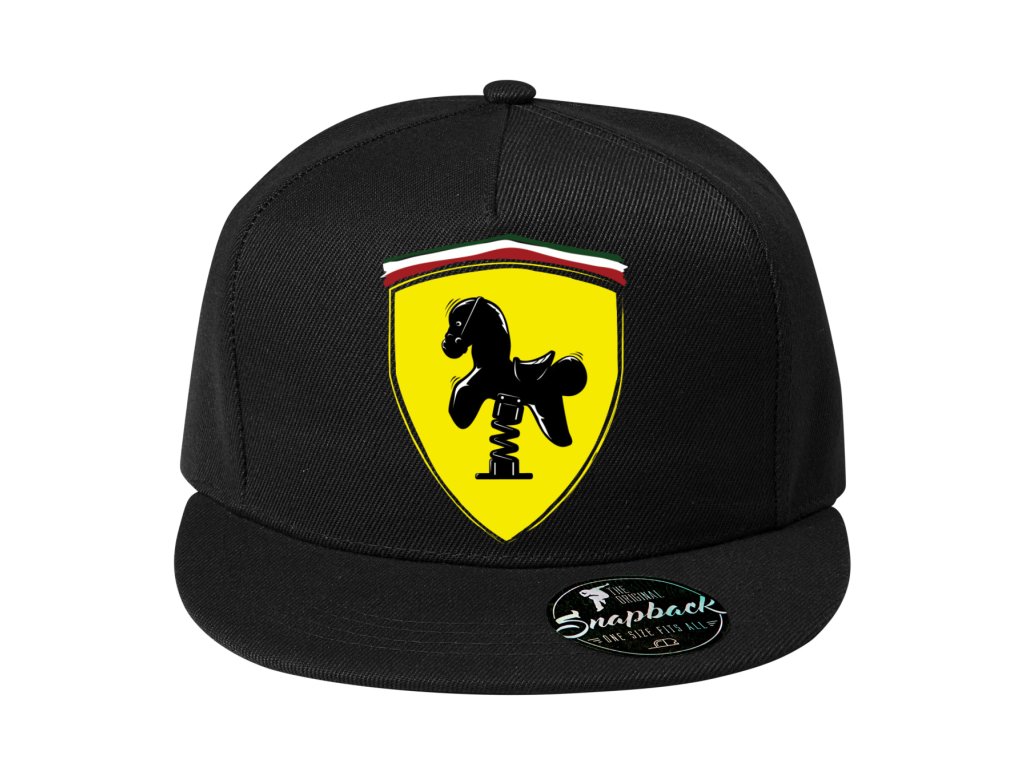 Ferrari kôň snapback